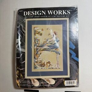Design‎ Works Counted Cross Stitch Sea Nymph Kit 9622 Ballerina Maggie Roe Art